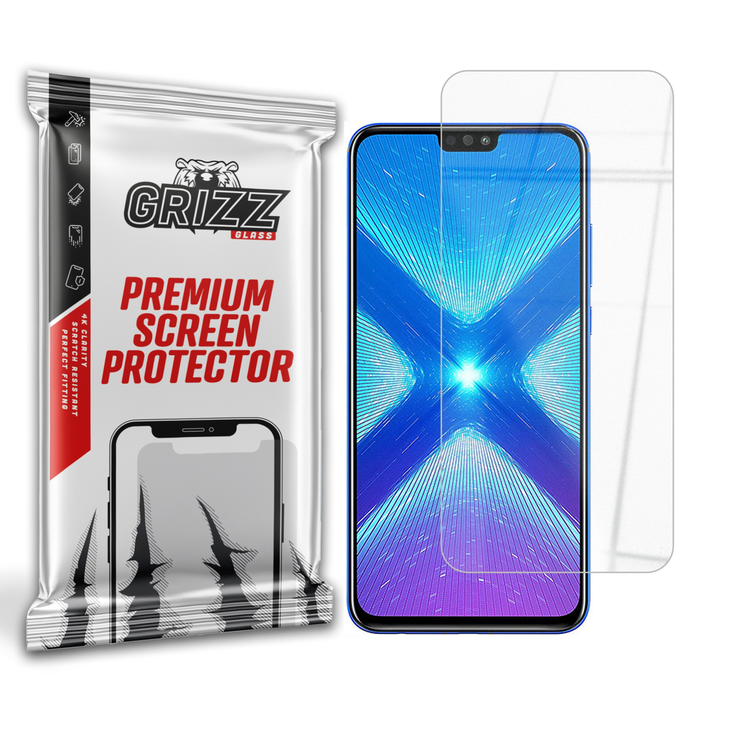 GrizzGlass HybridGlass Honor 8x