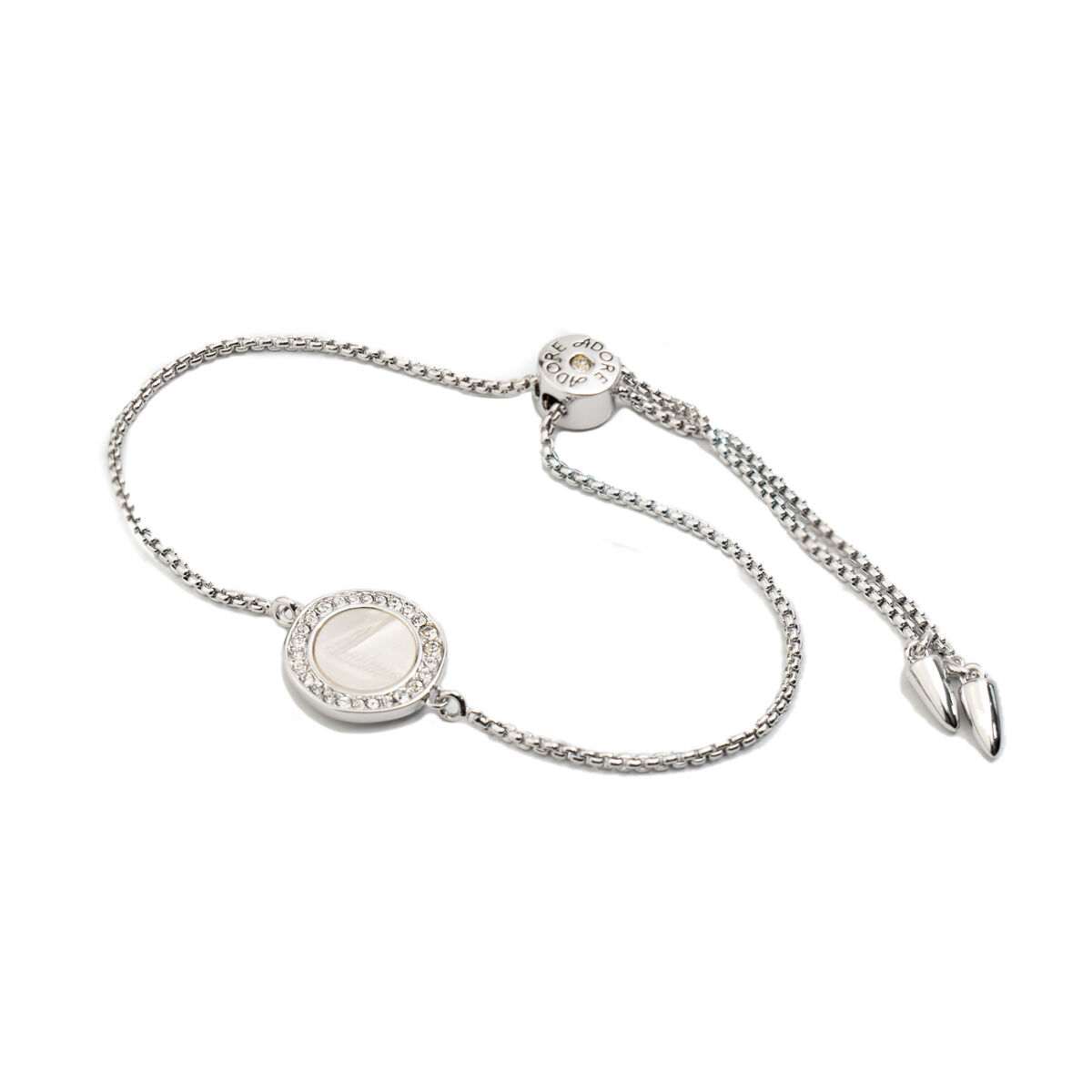 Bransoletka Damska Adore 5489646 Metal Biały (6 cm)