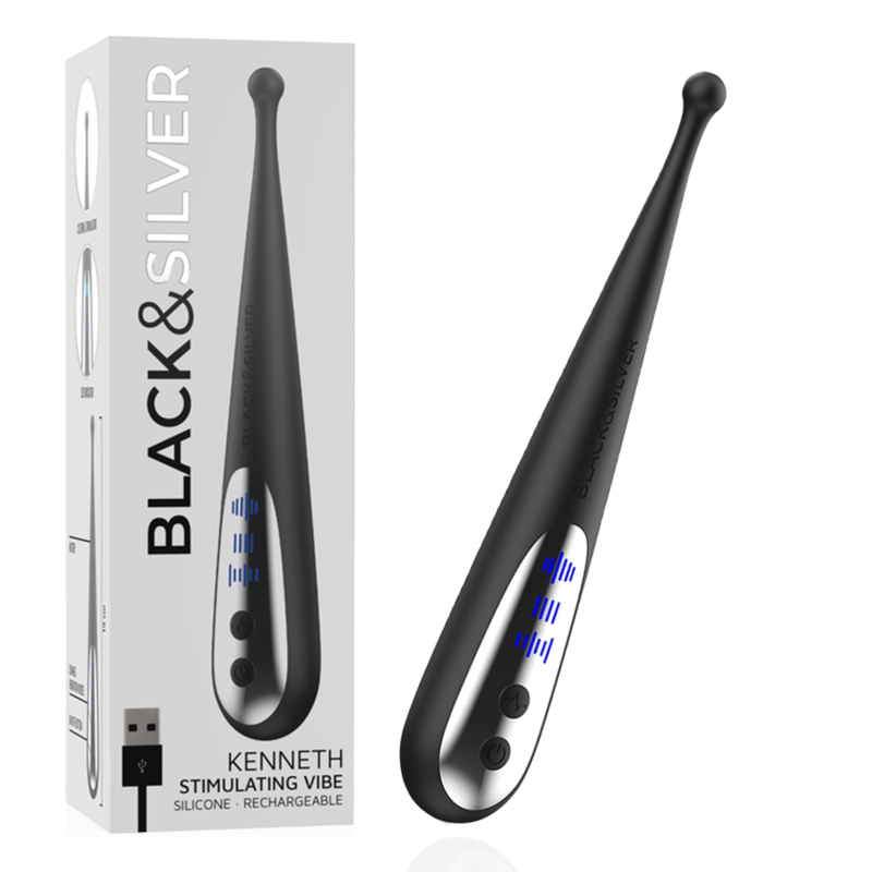 BLACK&SILVER- KENNETH STIMULATING VIBE