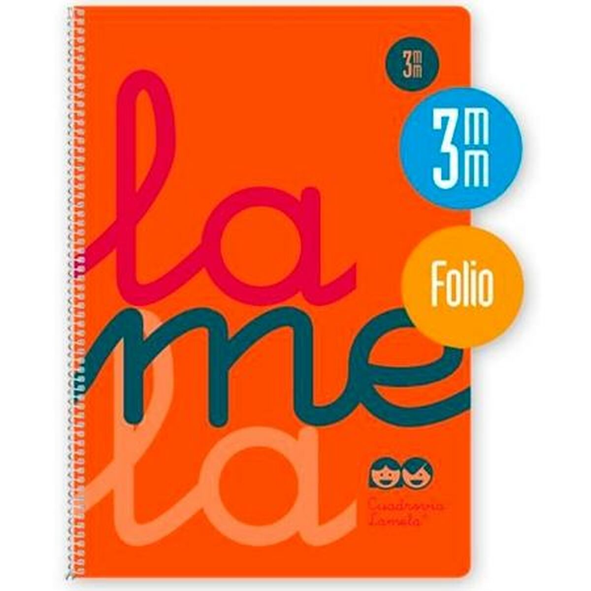 Notebook Lamela Orange A4 5 Units