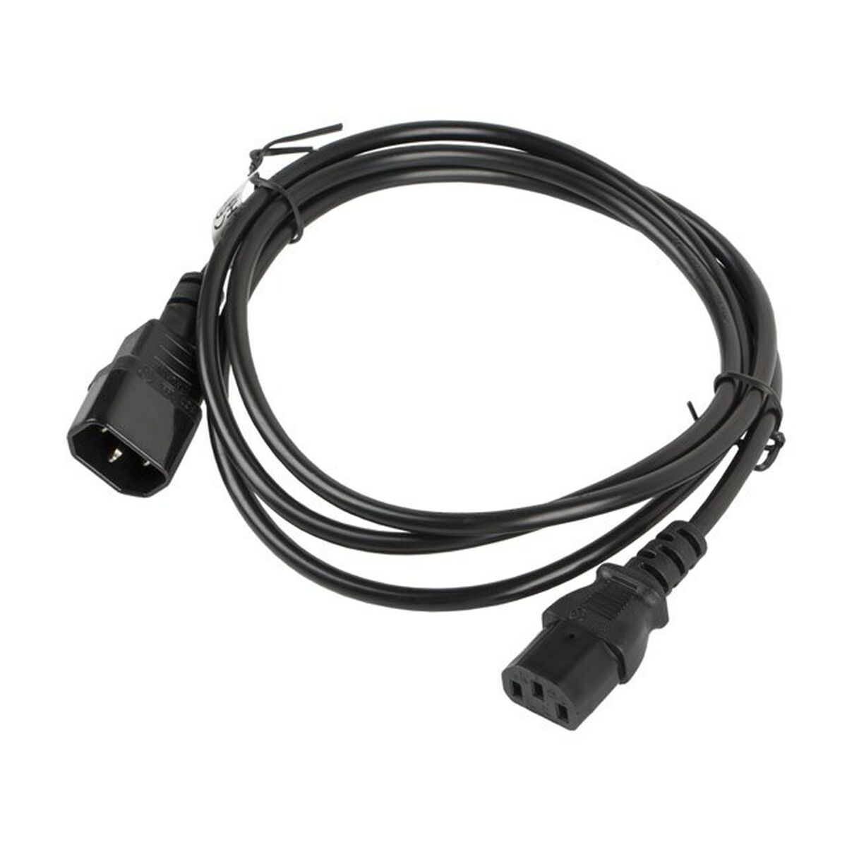 CPU – Monitor Power Cable Lanberg CA-C13E-10CC-0018-BK Black C13 C14 1,8 m