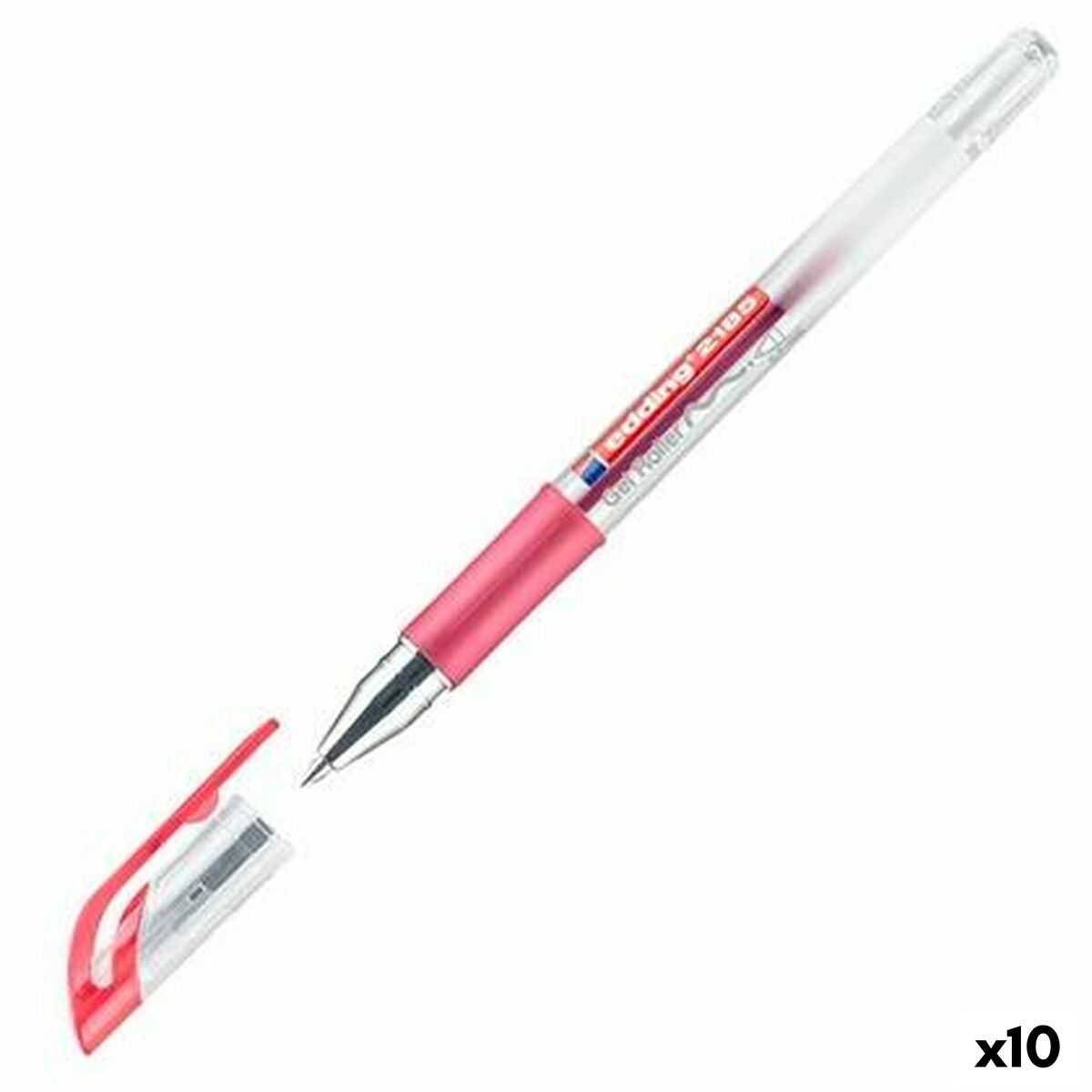 Roller Pen Edding 2185 Red 0,7 mm (10Units)