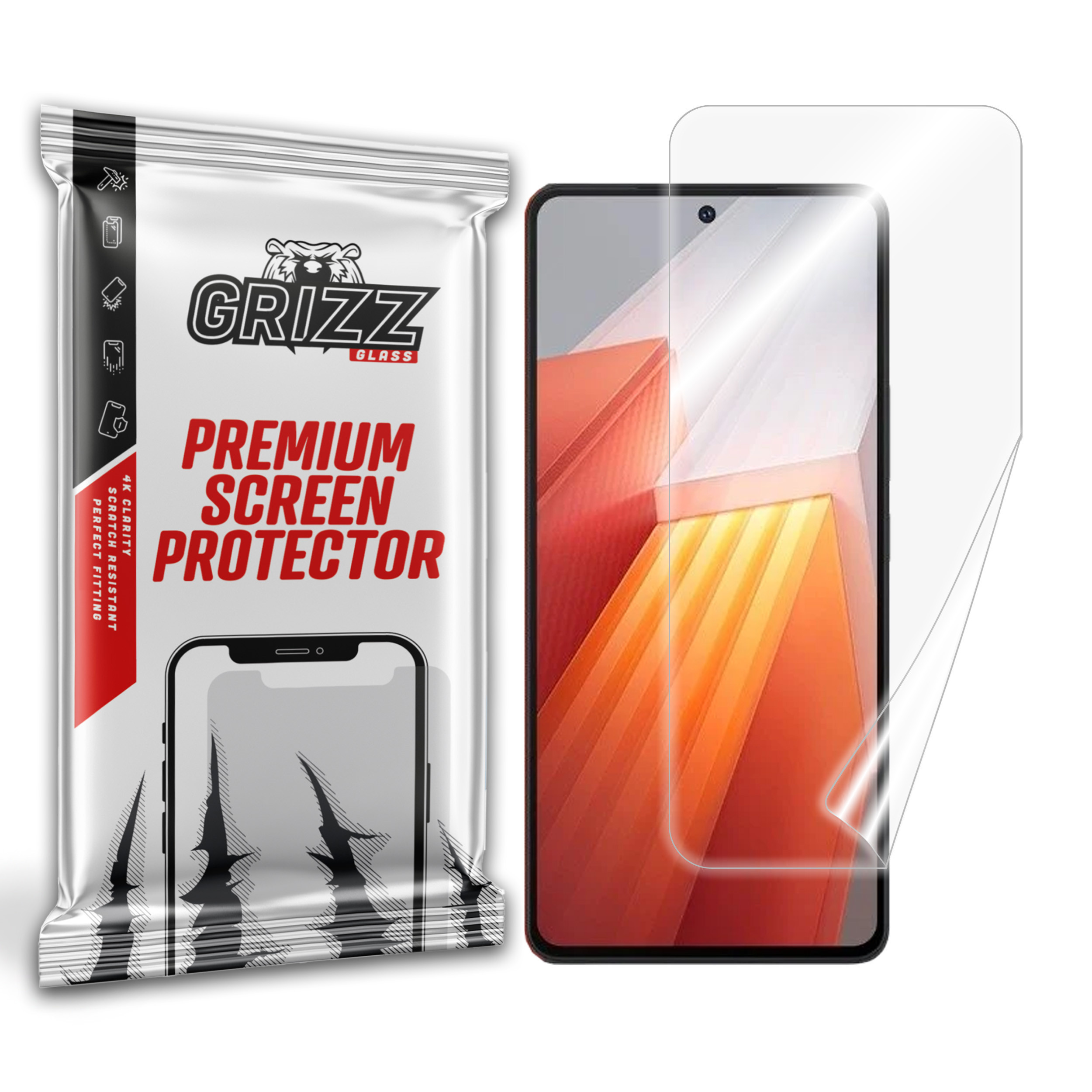 GrizzGlass CeramicFilm vivo iQOO Neo8