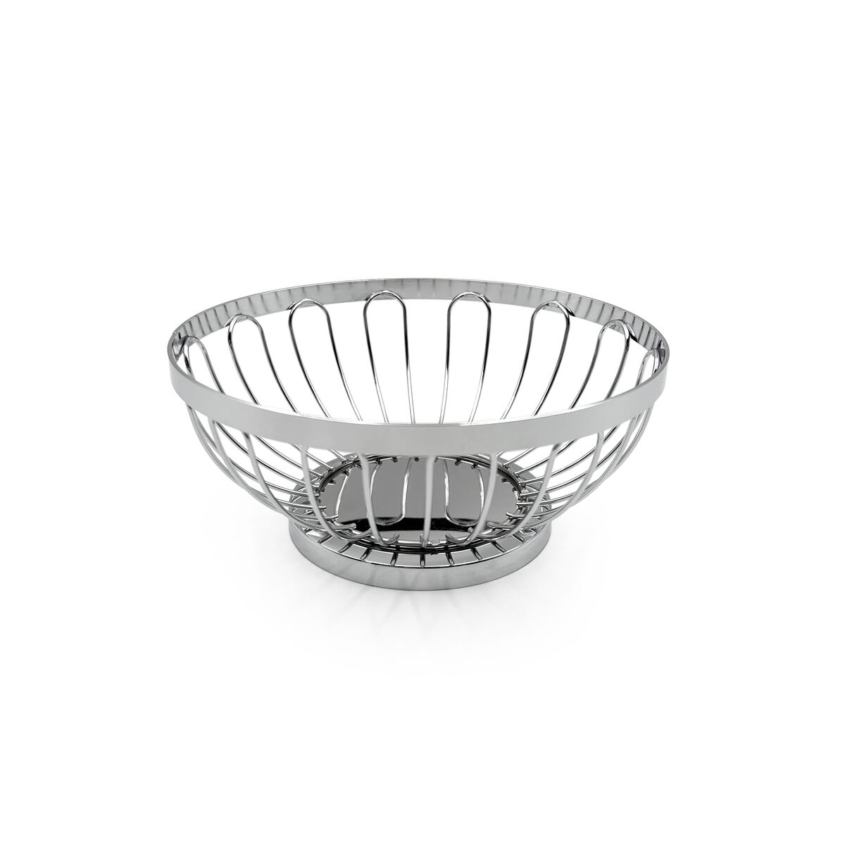 Breadbasket My Bar Silver Metal 17,5 X 7 CM (12 Units)