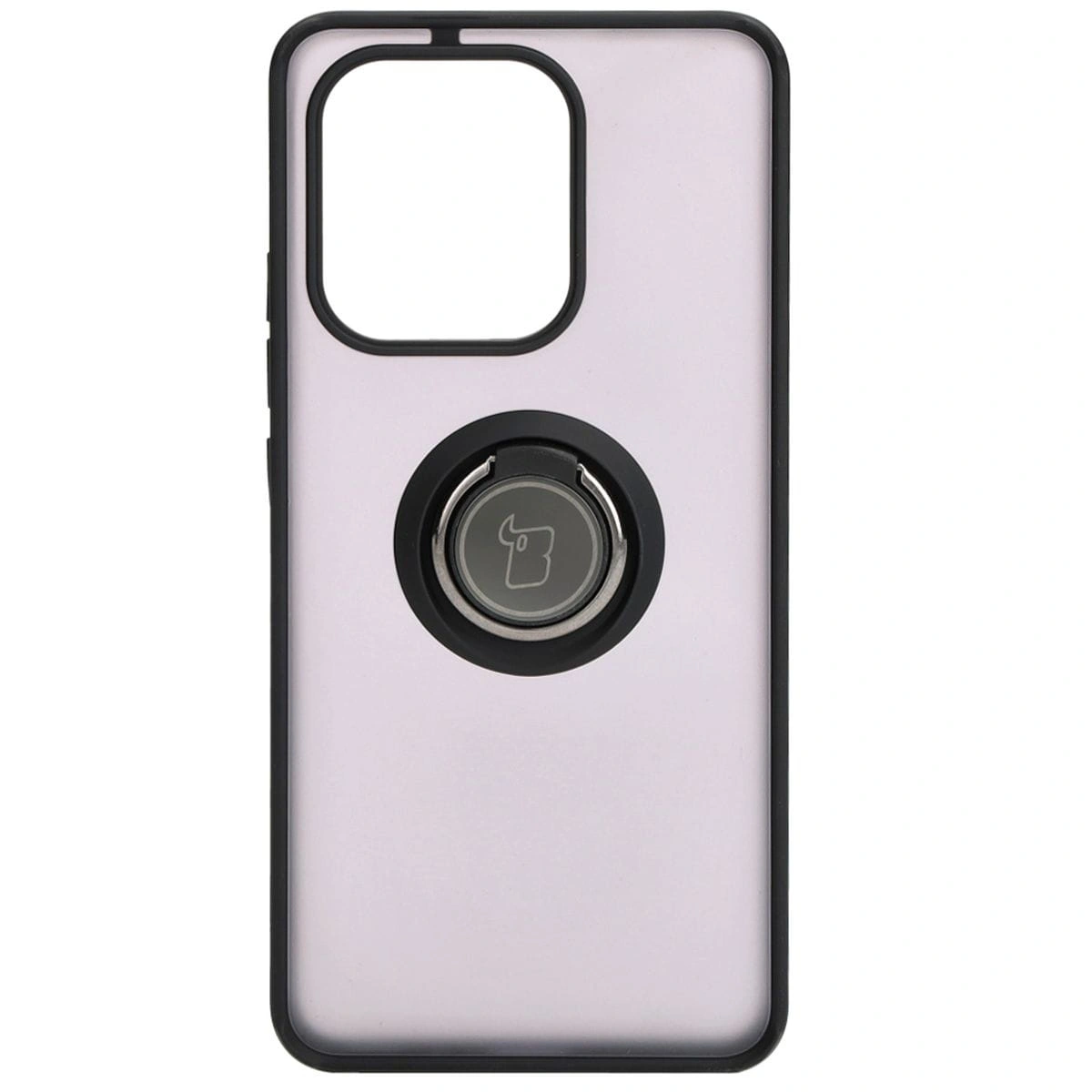 Bizon Case Hybrid Ring Xiaomi Redmi Note 13 4G smoky with a black frame