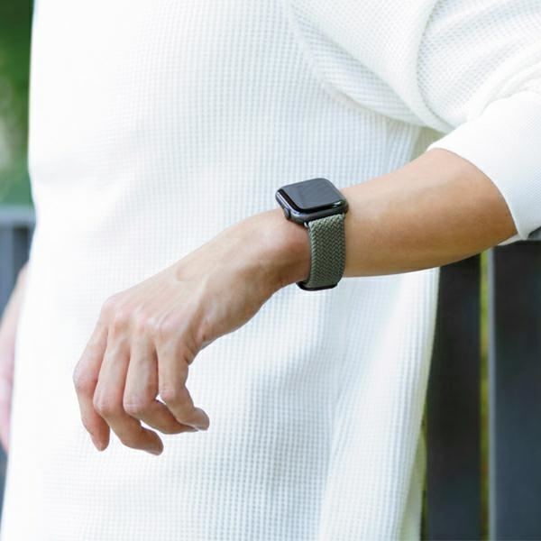 UNIQ Aspen Apple Watch 40/38mm Braided granite grey