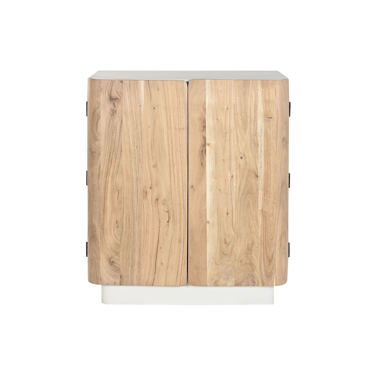 Bottle rack Home ESPRIT White Natural 85 x 50 x 100 cm