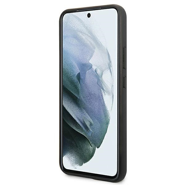 BMW BMHCS22MSLLBK Samsung Galaxy S22+ Plus black hardcase Signature Logo Imprint
