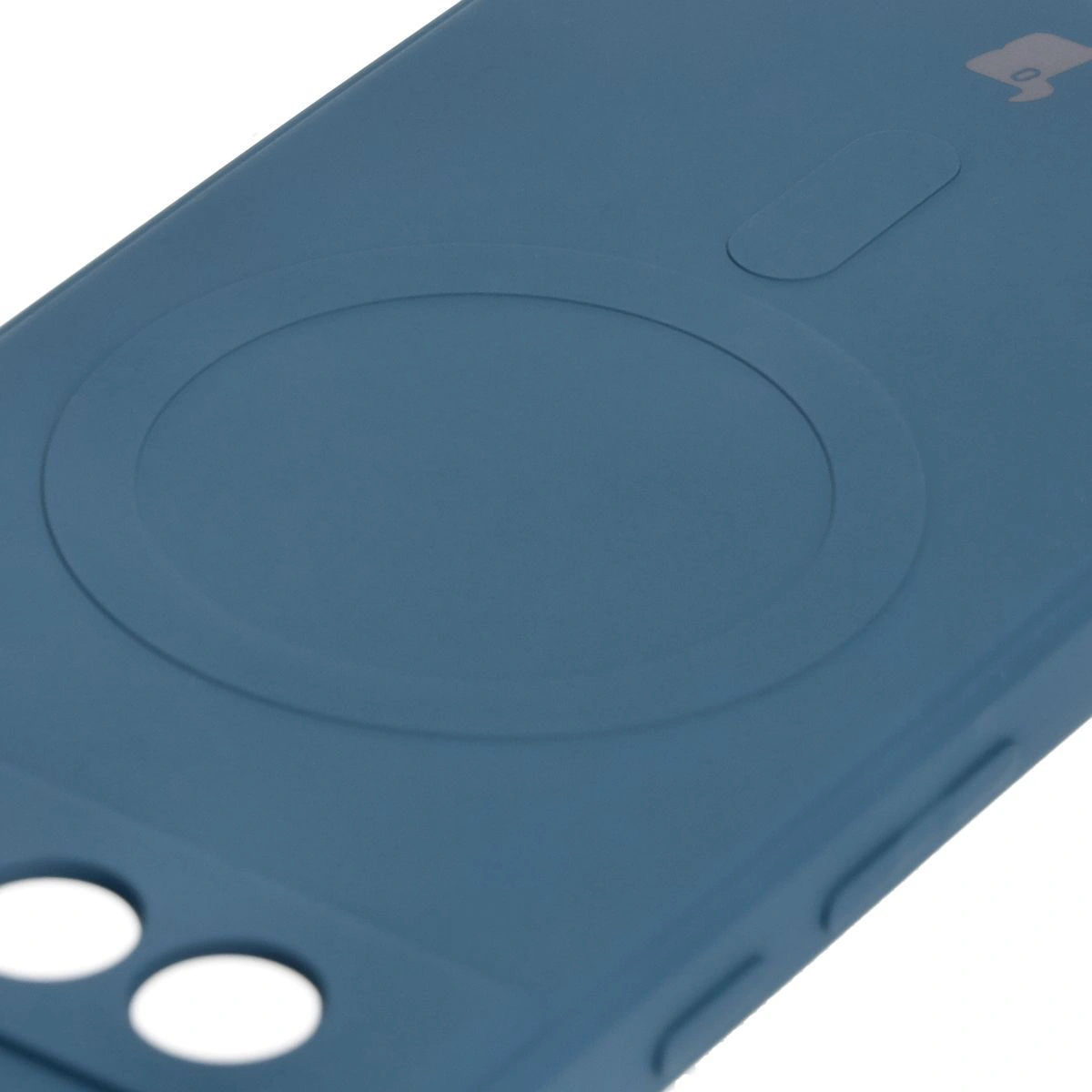 Bizon Case Silicone Magnetic Sq Google Pixel 8a navy blue