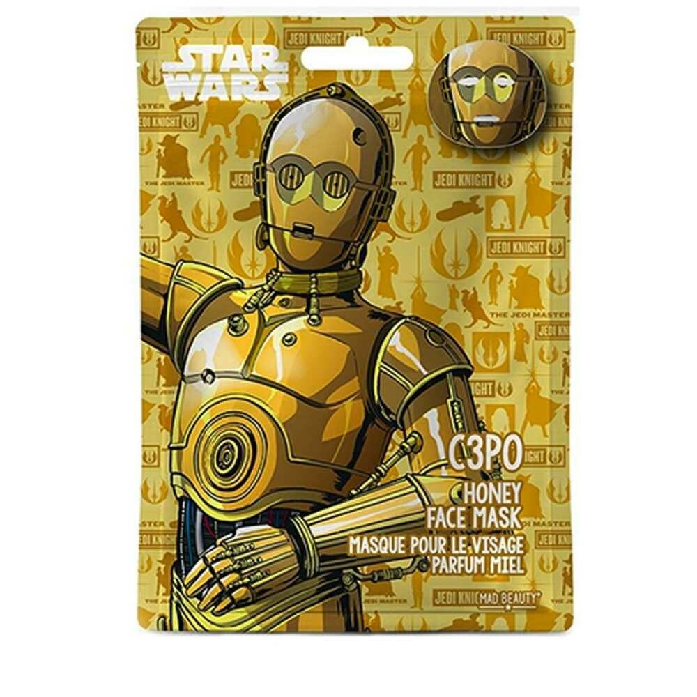 Facial Mask Mad Beauty Star Wars C3PO Honey (25 ml)