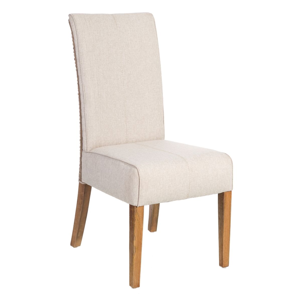 Dining Chair 46 x 62 x 100 cm Grey Beige