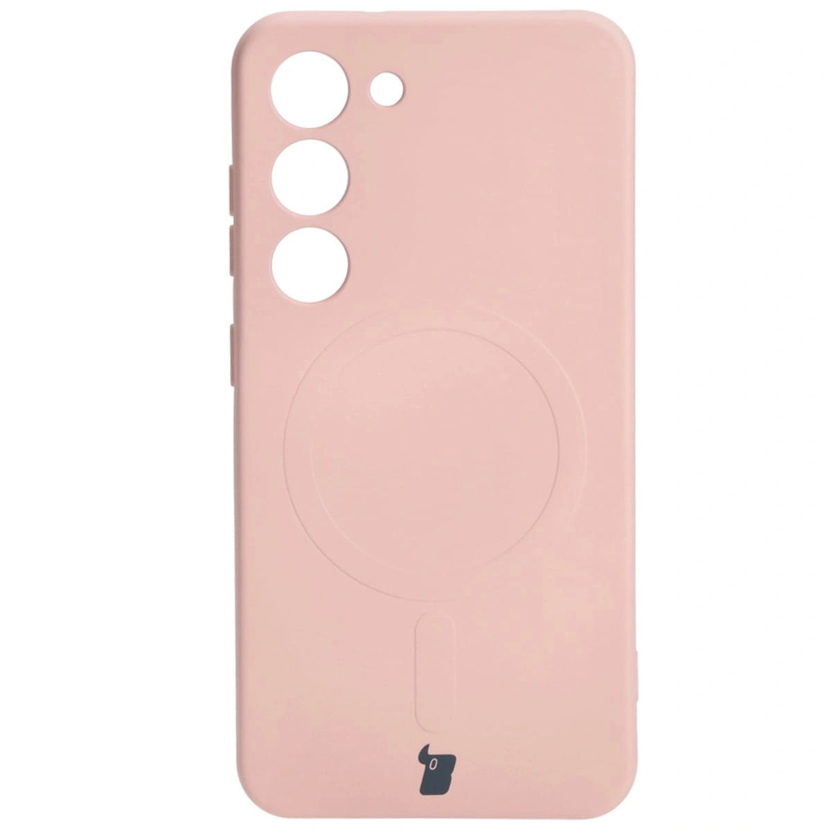 Bizon Case Silicone Magnetic Samsung Galaxy S23 light pink