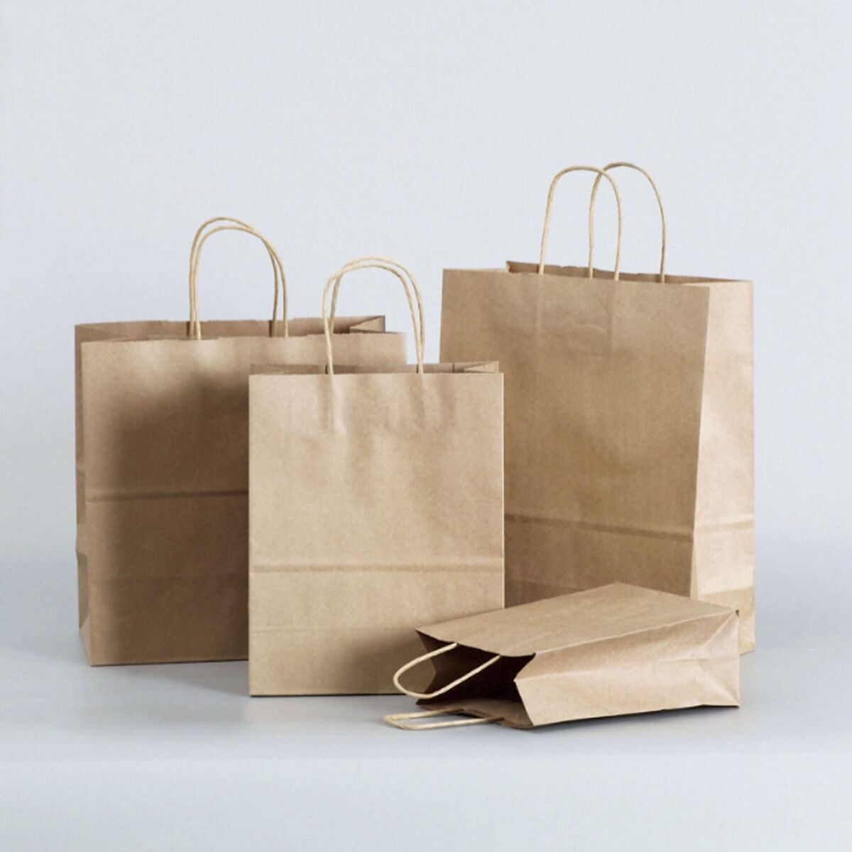 Paper Bag Algon Kraft 26 x 14 x 31 cm (24 Units) Paper Bag Algon Kraft 26 x 14 x 31 cm (24 Units)