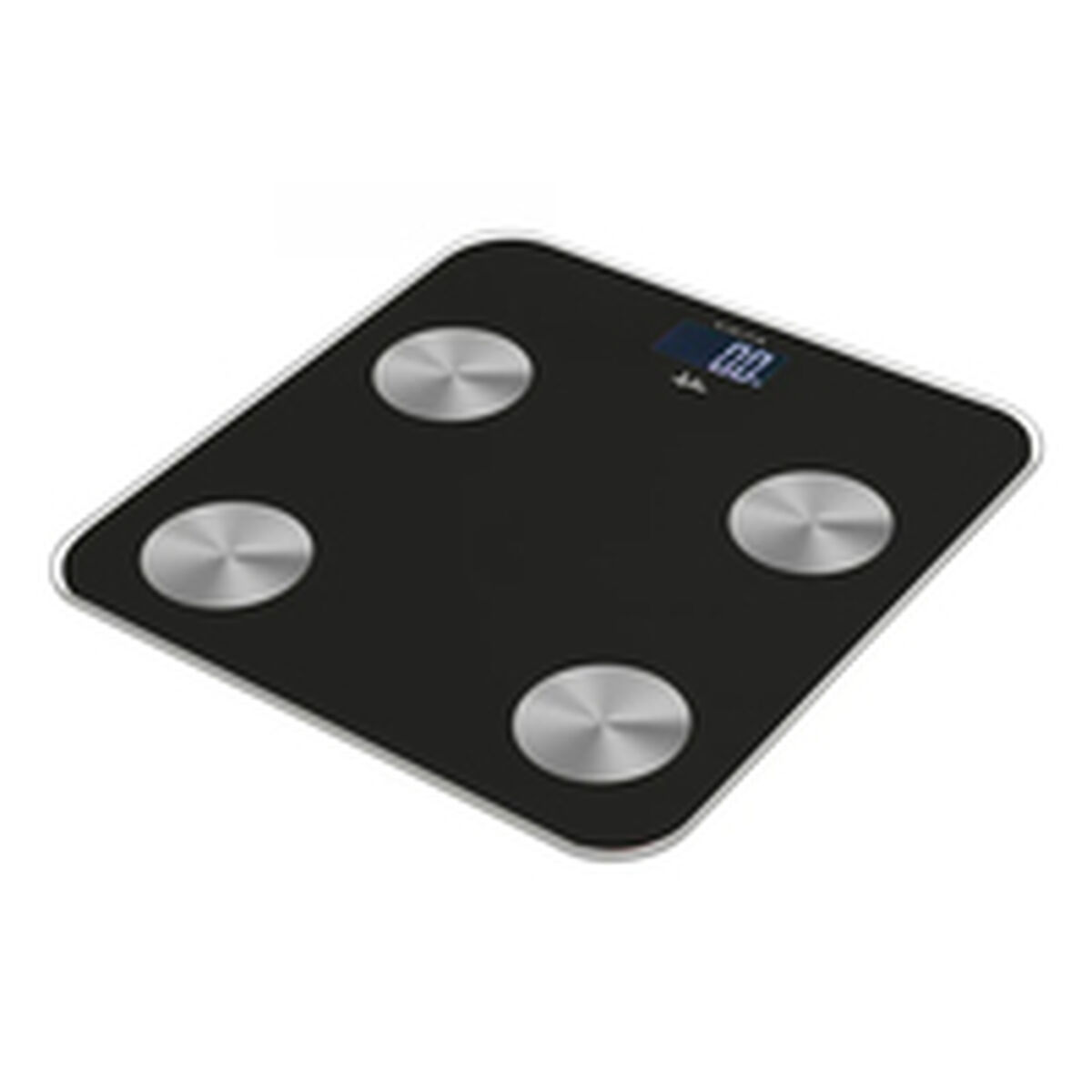 Digital Bathroom Scales JATA HBAS1155 Black Glass Tempered Glass 180 kg Digital Bathroom Scales JATA HBAS1155 Black Glass Tempered Glass 180 kg