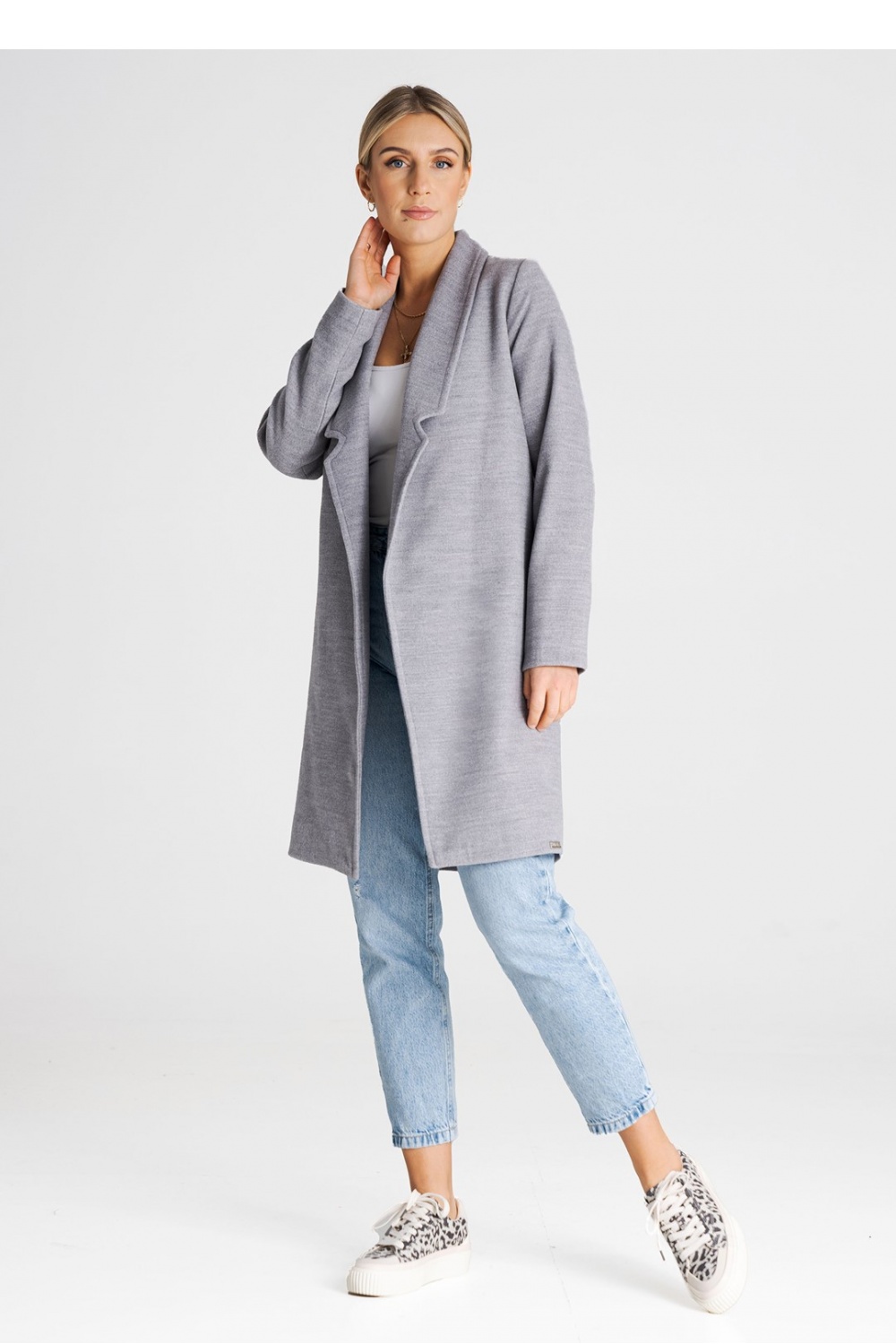  Coat model 194793 Figl  grey