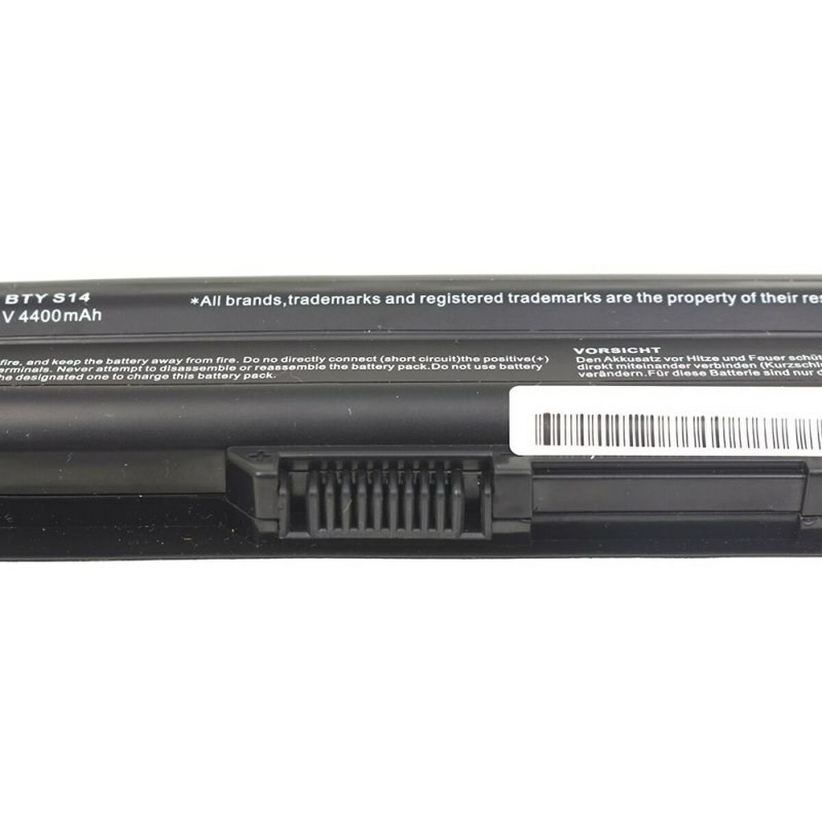 Notebook Battery Green Cell MS05 Black 4400 mAh