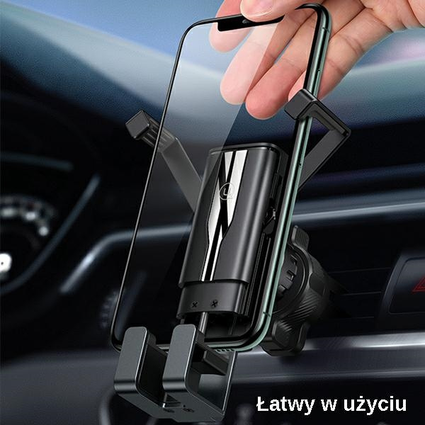 USAMS Air Vent Car Mount Gravity black ZJ058ZJ01 (US-ZJ058)
