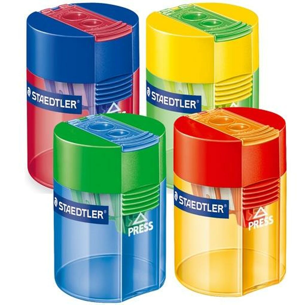 Pencil Sharpener Staedtler Multicolour With deposit Plastic (10Units)