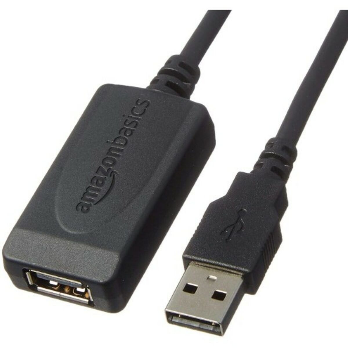 USB Cable 480 Mbps Male Plug/Socket 9,75 m Black (Refurbished A+)