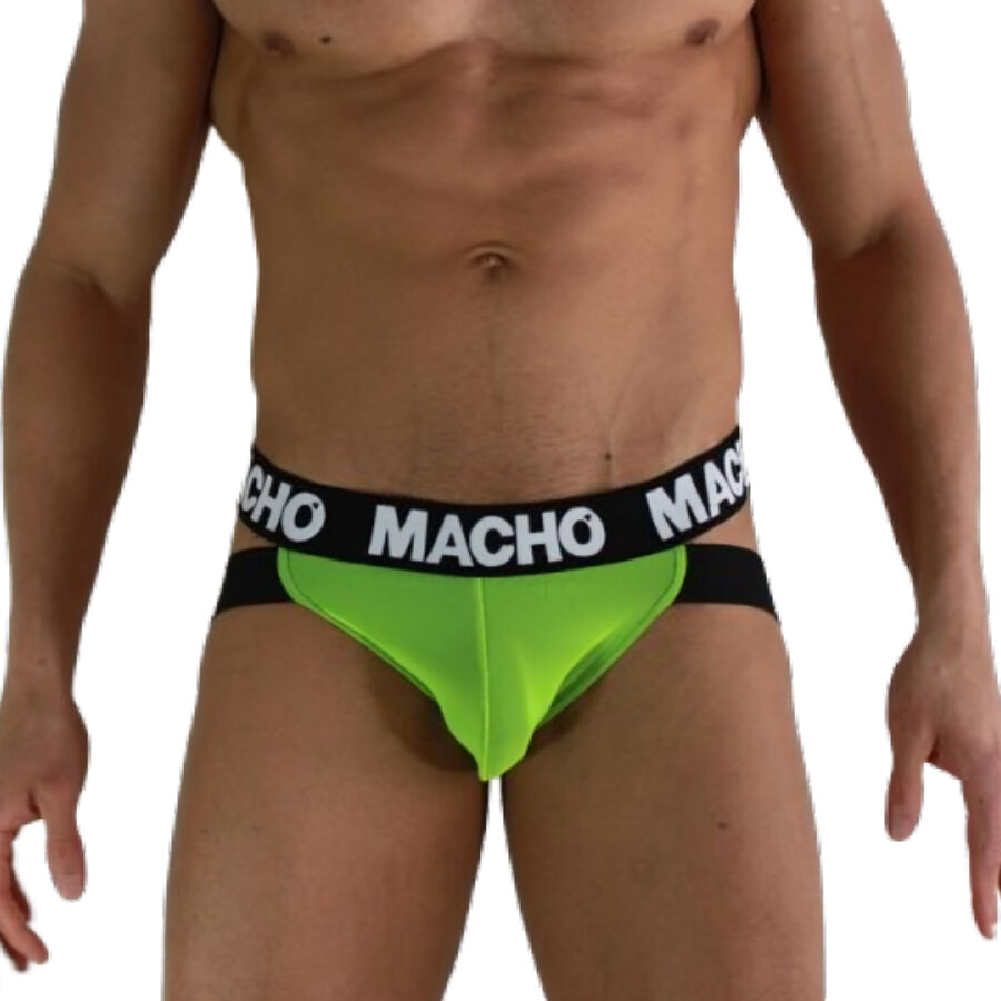 MACHO - MX28FA JOCK GREEN FLUOR L