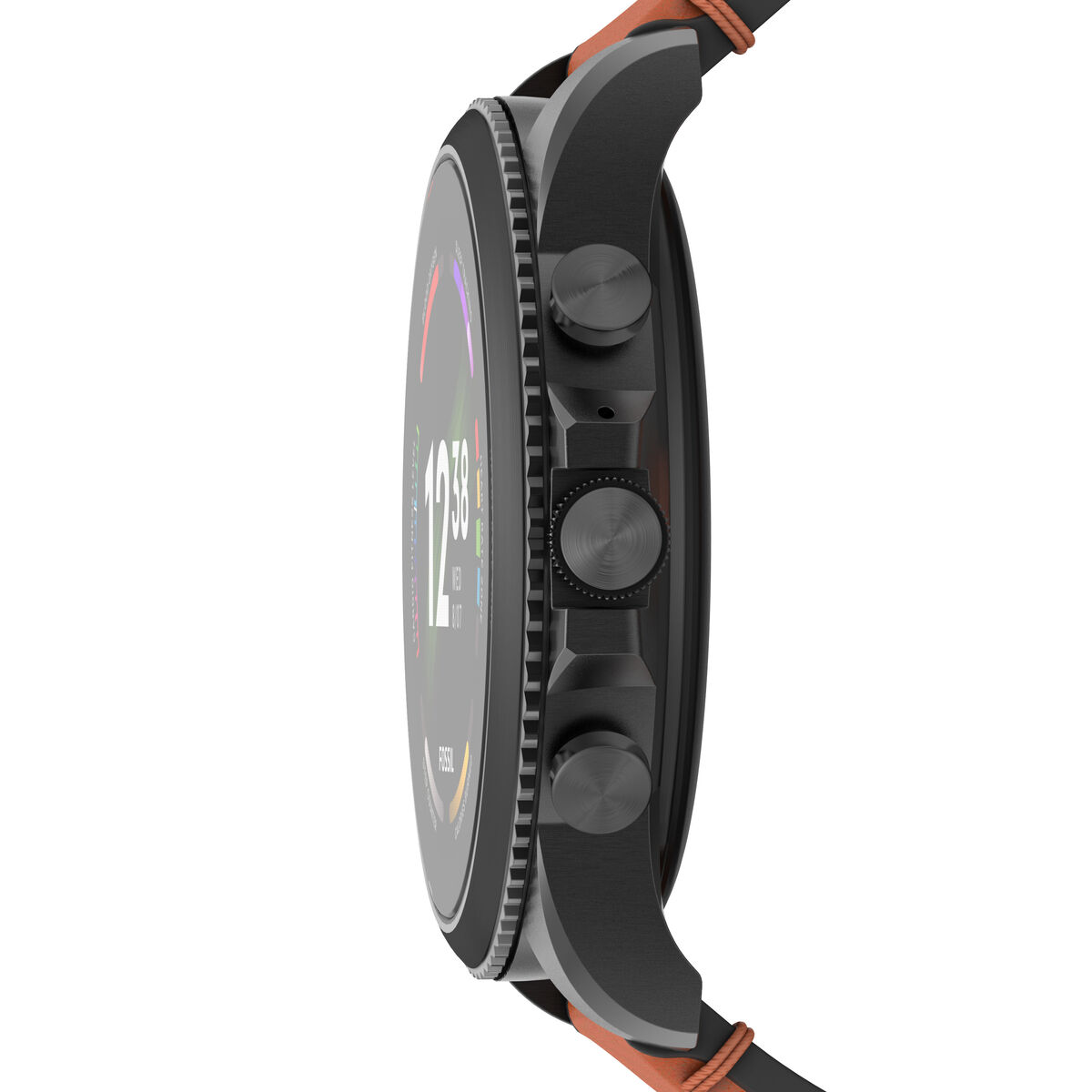 Smartwatch Fossil FTW4062 Czarny Brązowy 1,28"