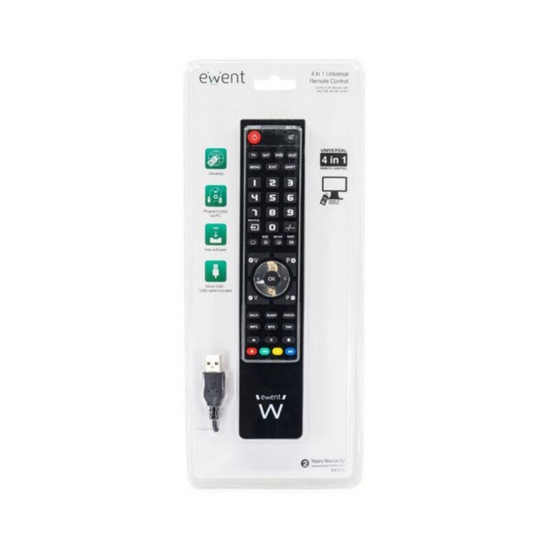 Universal Remote Control Ewent EW1570