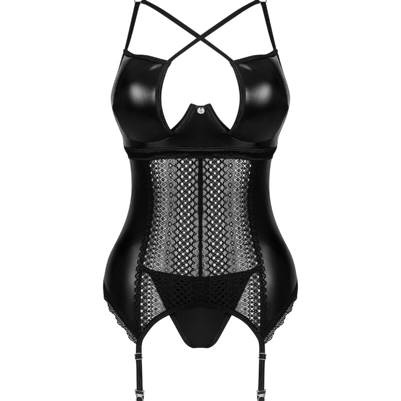 OBSESSIVE - NORIDES CORSET & THONG XS/S