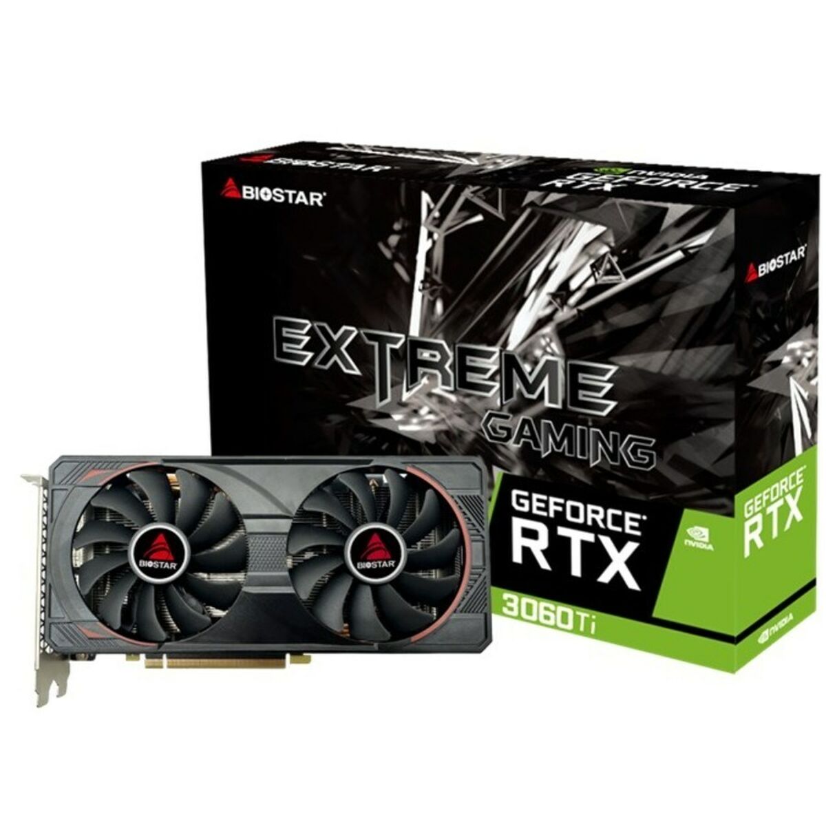 Biostar N3606TM82 GeForce RTX 3060 Ti 8 GB GDDR6 Graphics card 
