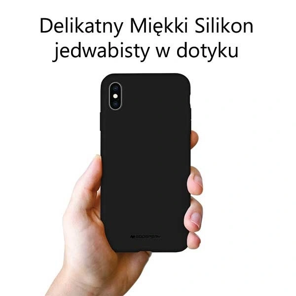Etui Mercury Silicone do Samsung Galaxy A04s czarny
