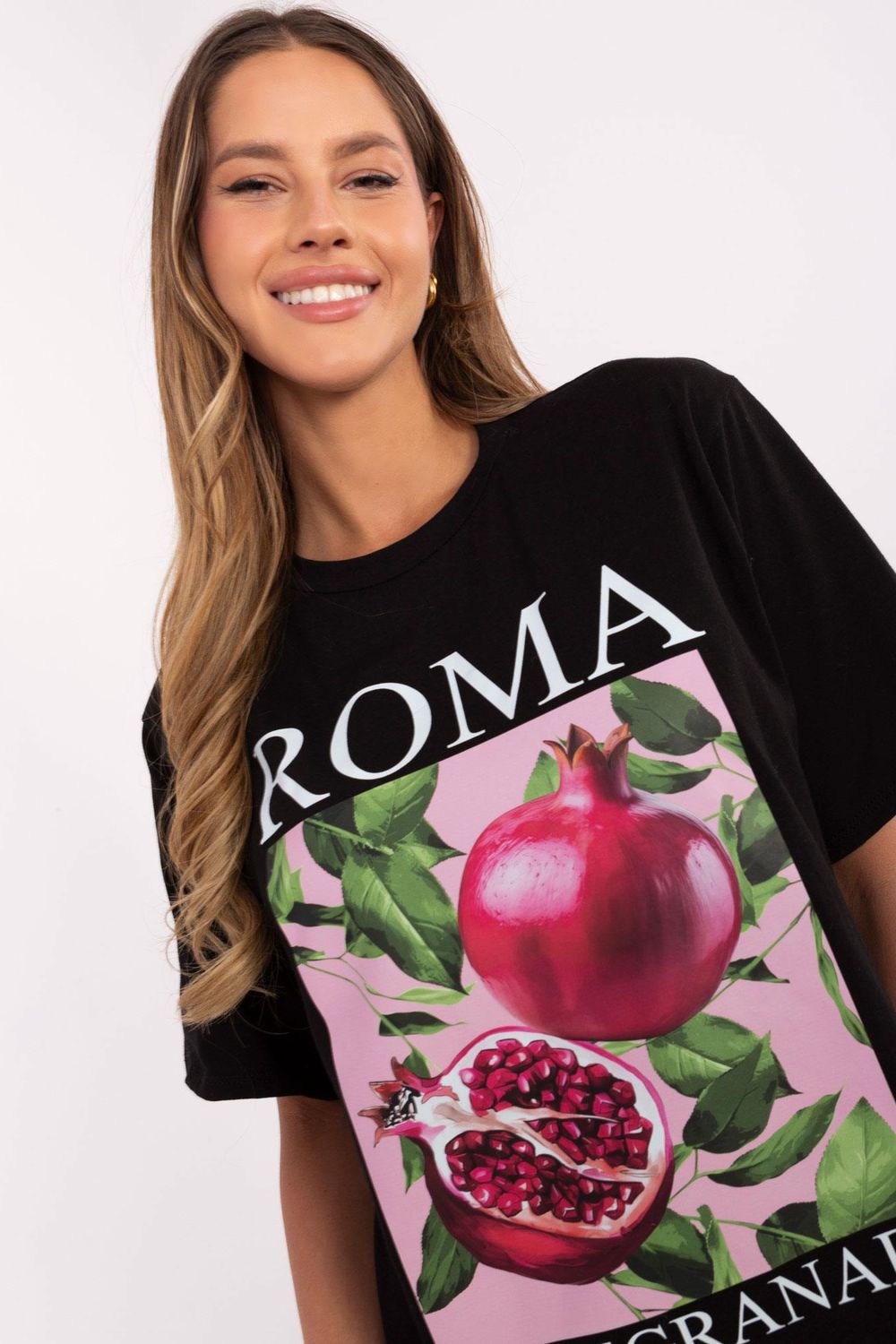  T-shirt model Italy Moda  black