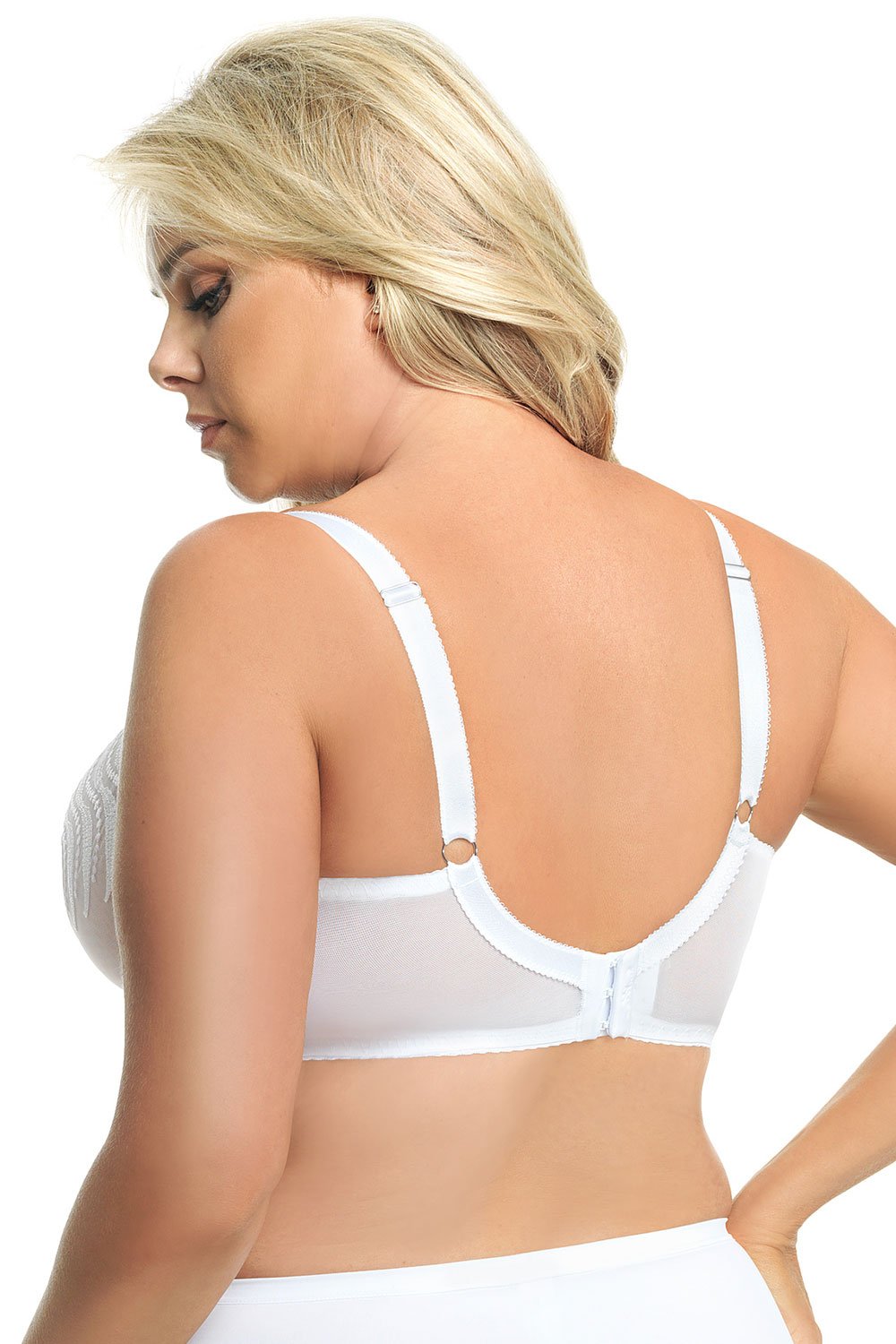 Biustonosz Soft Model Destiny K500 White - Gorsenia Lingerie Biały Damska