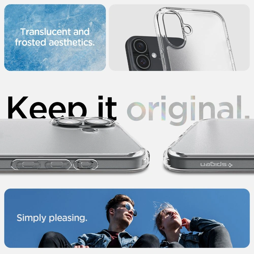Spigen Ultra Hybrid Apple iPhone 16 Frost Clear