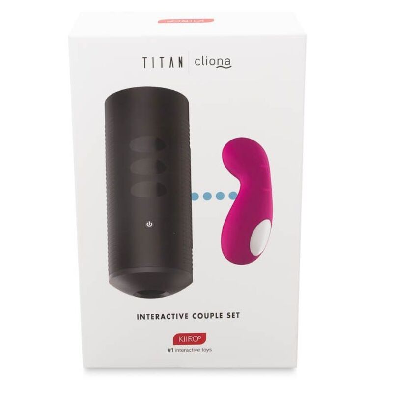 KIIROO TITAN Y CLIONA COUPLE SET PURPLE