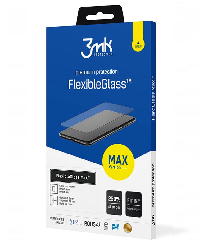 3MK FlexibleGlass Max Oppo A15 black