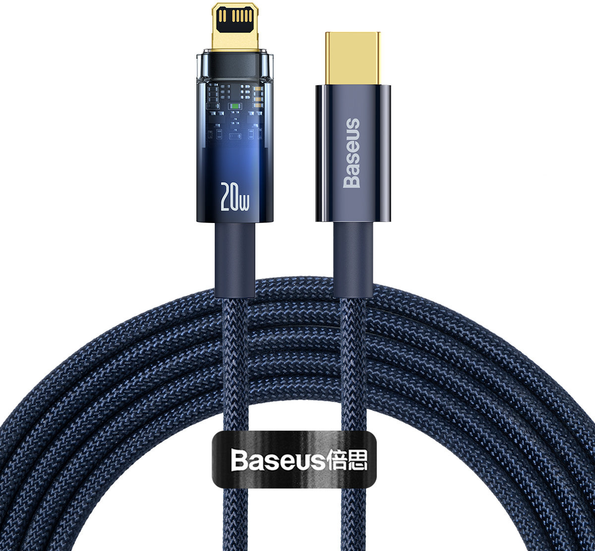 Baseus Explorer Series USB-C - Lightning Cable 20W 2m blue