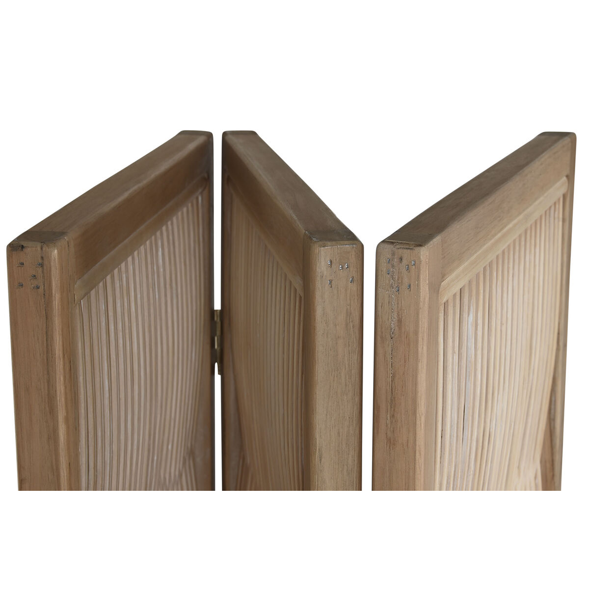 Folding screen Home ESPRIT Brown Fir 138 X 3,5 X 186 cm
