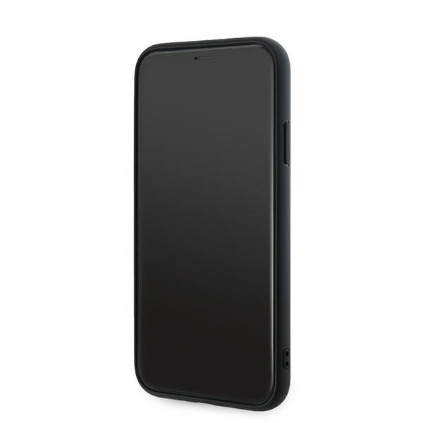 Karl Lagerfeld KLHCN61PQDSMGK Apple iPhone 11 / XR hardcase Diagonal Quilted Script black