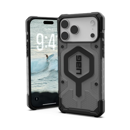 Etui UAG Urban Armor Gear Pathfinder Clear MagSafe do Apple iPhone 17 Pro Max MagSafe (ash/black)