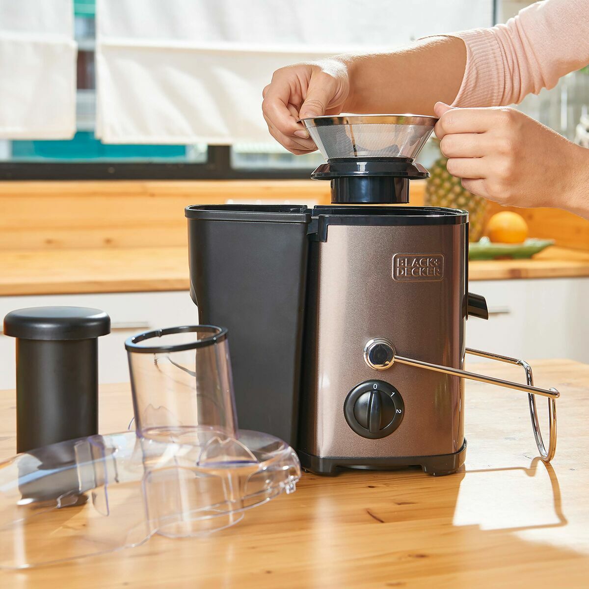 Liquidiser Black & Decker 1,2 L 600 W Black Grey Liquidiser Black & Decker 1,2 L 600 W Black Grey