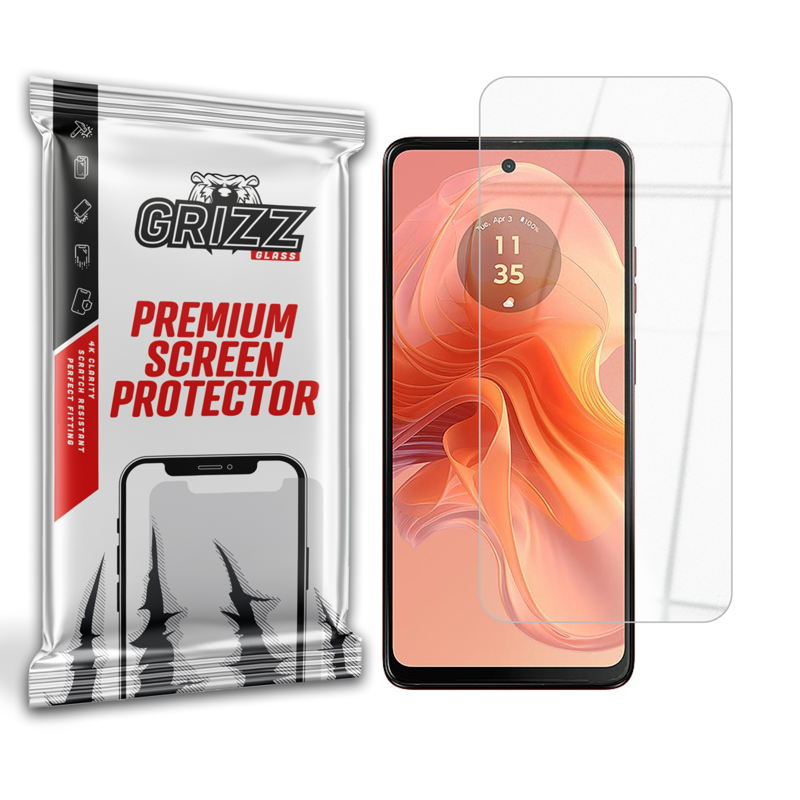 GrizzGlass HybridGlass Motorola Moto G04