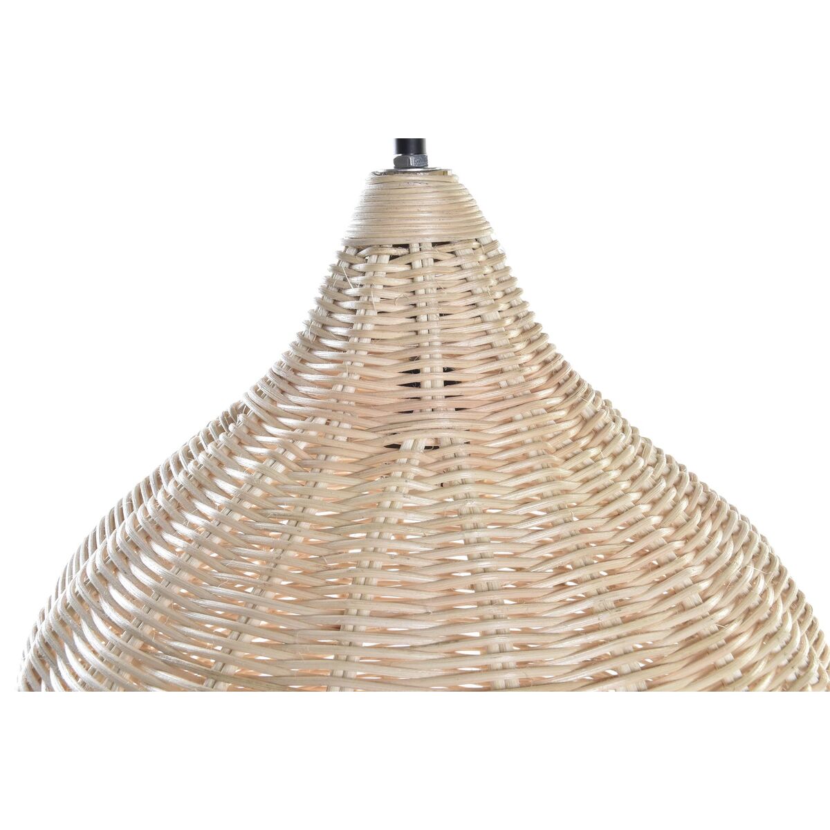 Ceiling Light DKD Home Decor Natural Rattan 40 x 40 x 51 cm 50 W