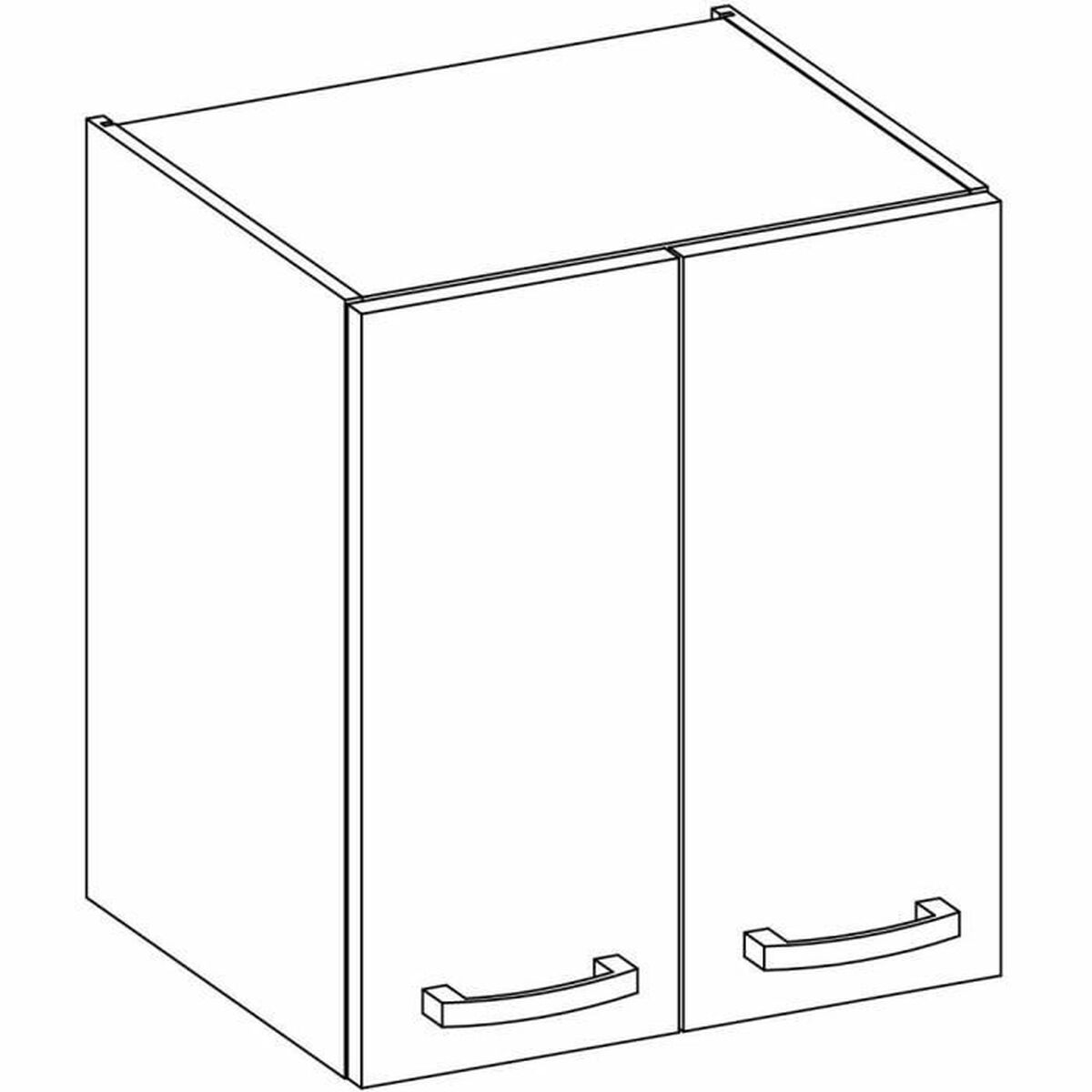 Cupboard 60 x 31,6 x 72 cm Grey