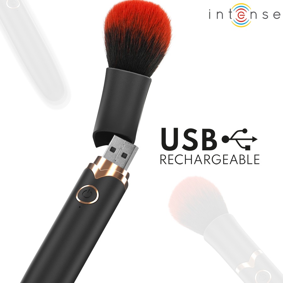 INTENSE - EMILIA HEATED VIBRATING BRUSH 16 CM
