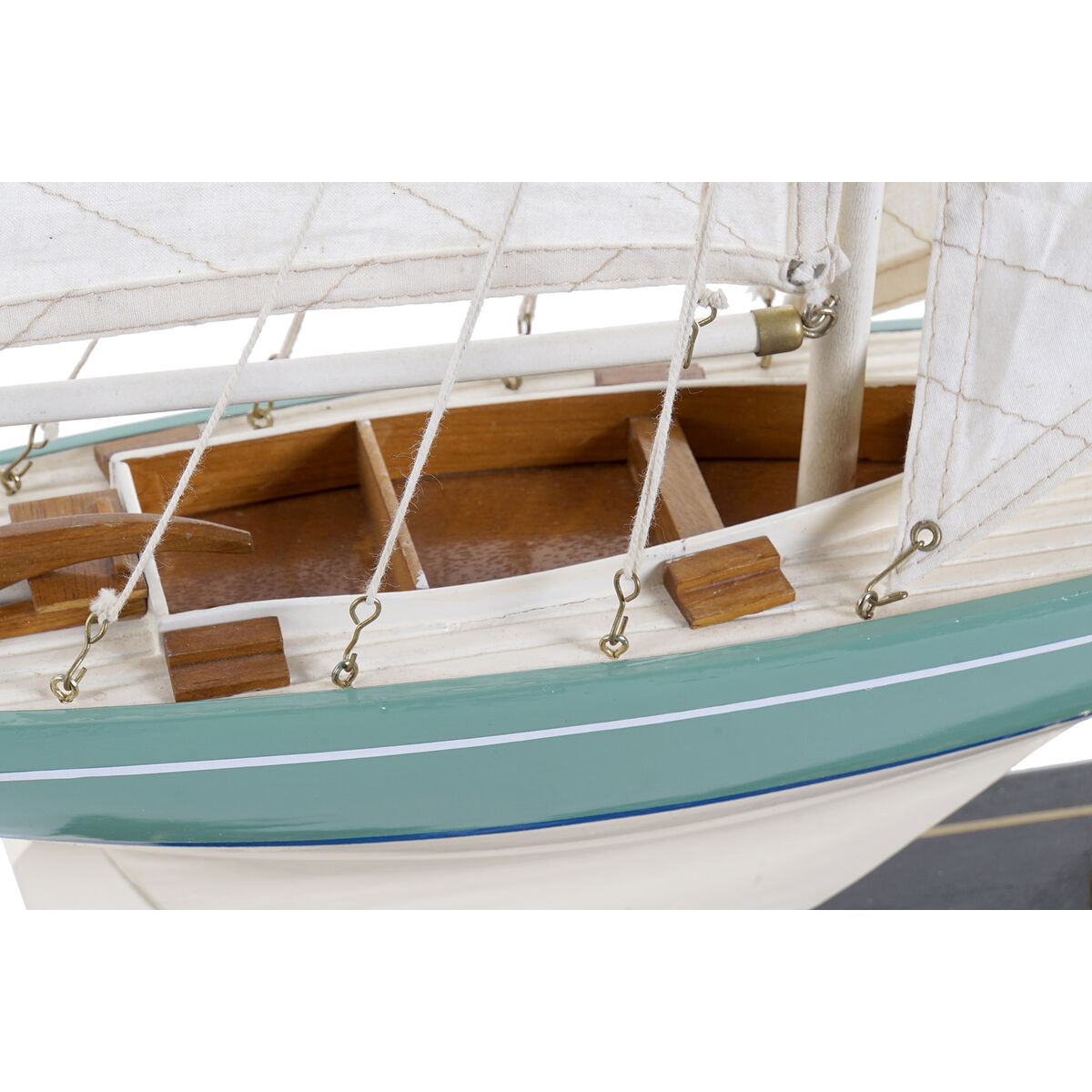 Barco DKD Home Decor 42 x 9 x 62 cm Weiß grün