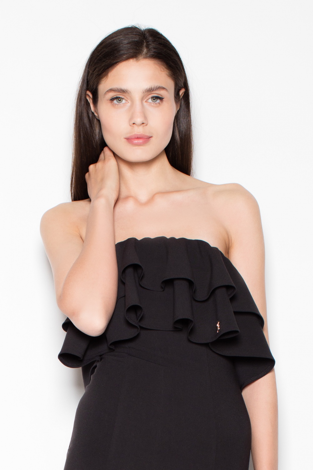  Long dress model 77163 Venaton  black