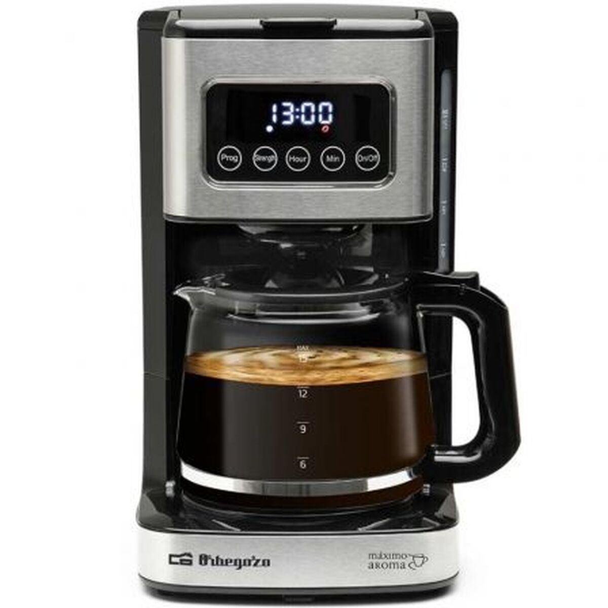 Superautomatic Coffee Maker Orbegozo 18262 Black 900 W 15 Cups