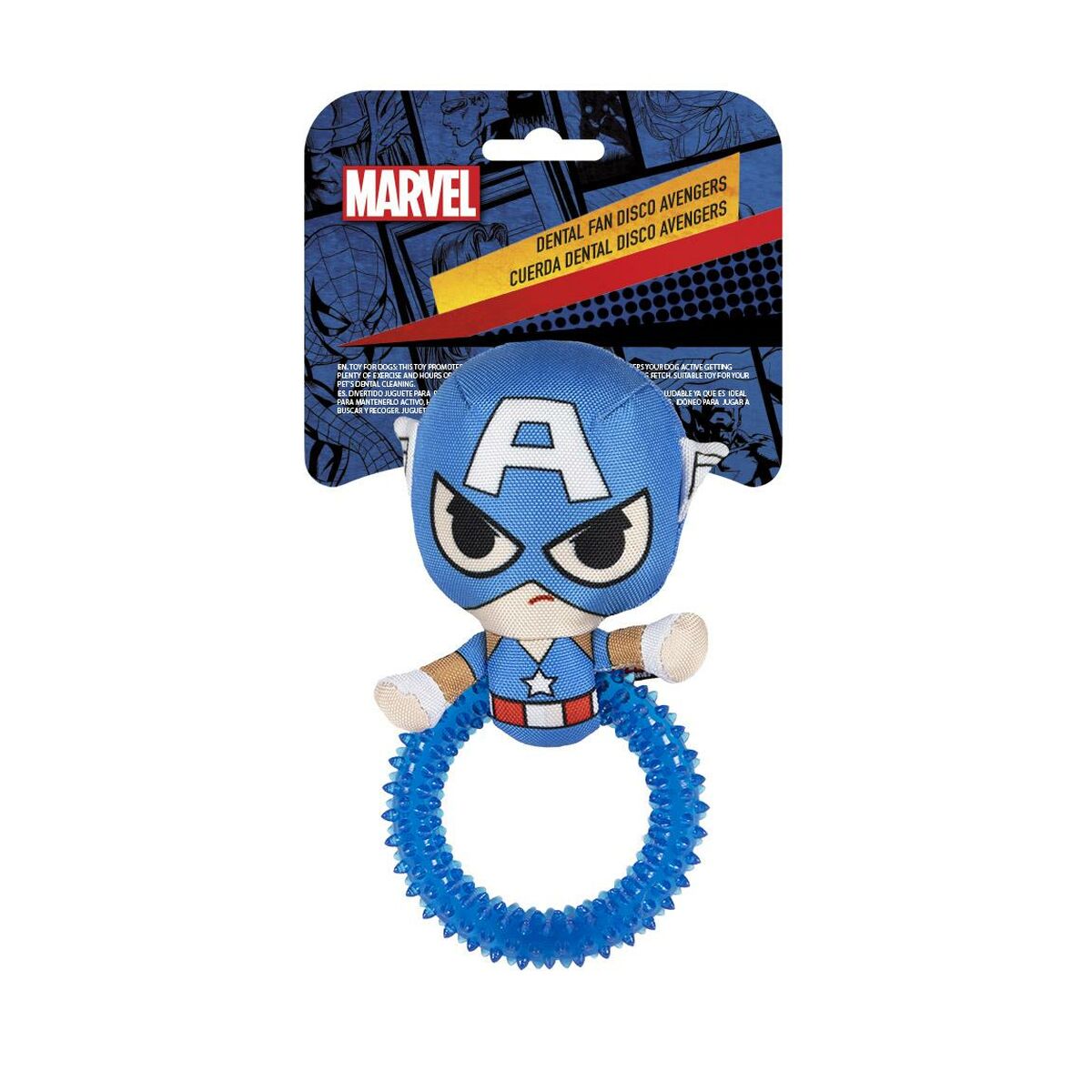 Zabawka dla psów The Avengers   Niebieski 100 % poliester