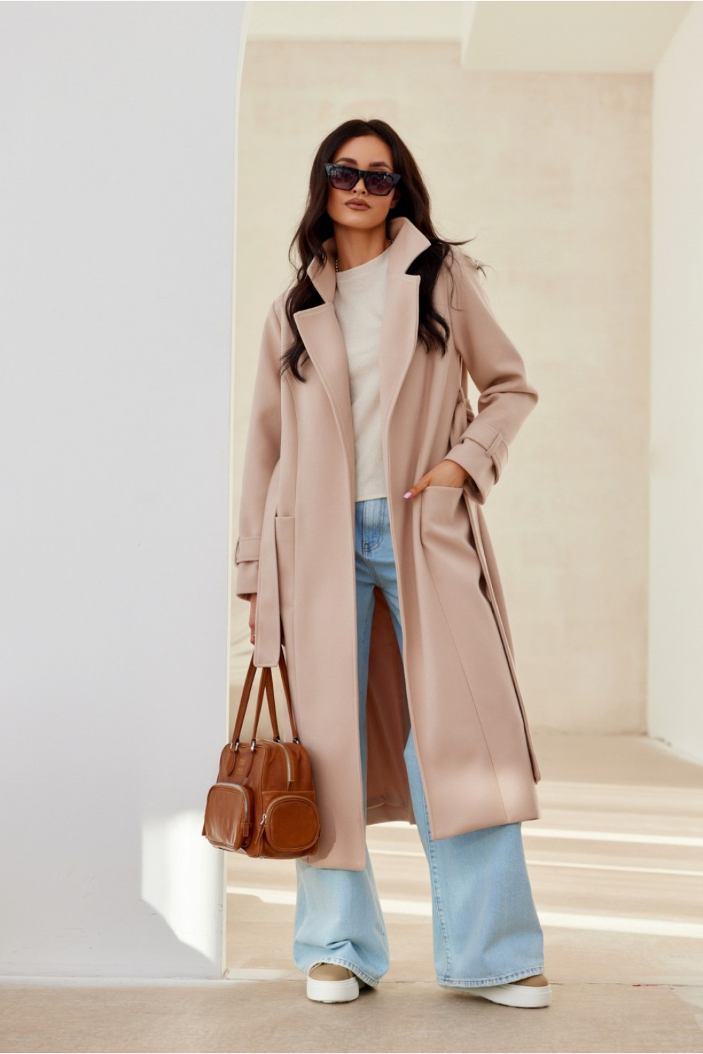  Coat model 206987 Roco Fashion  beige