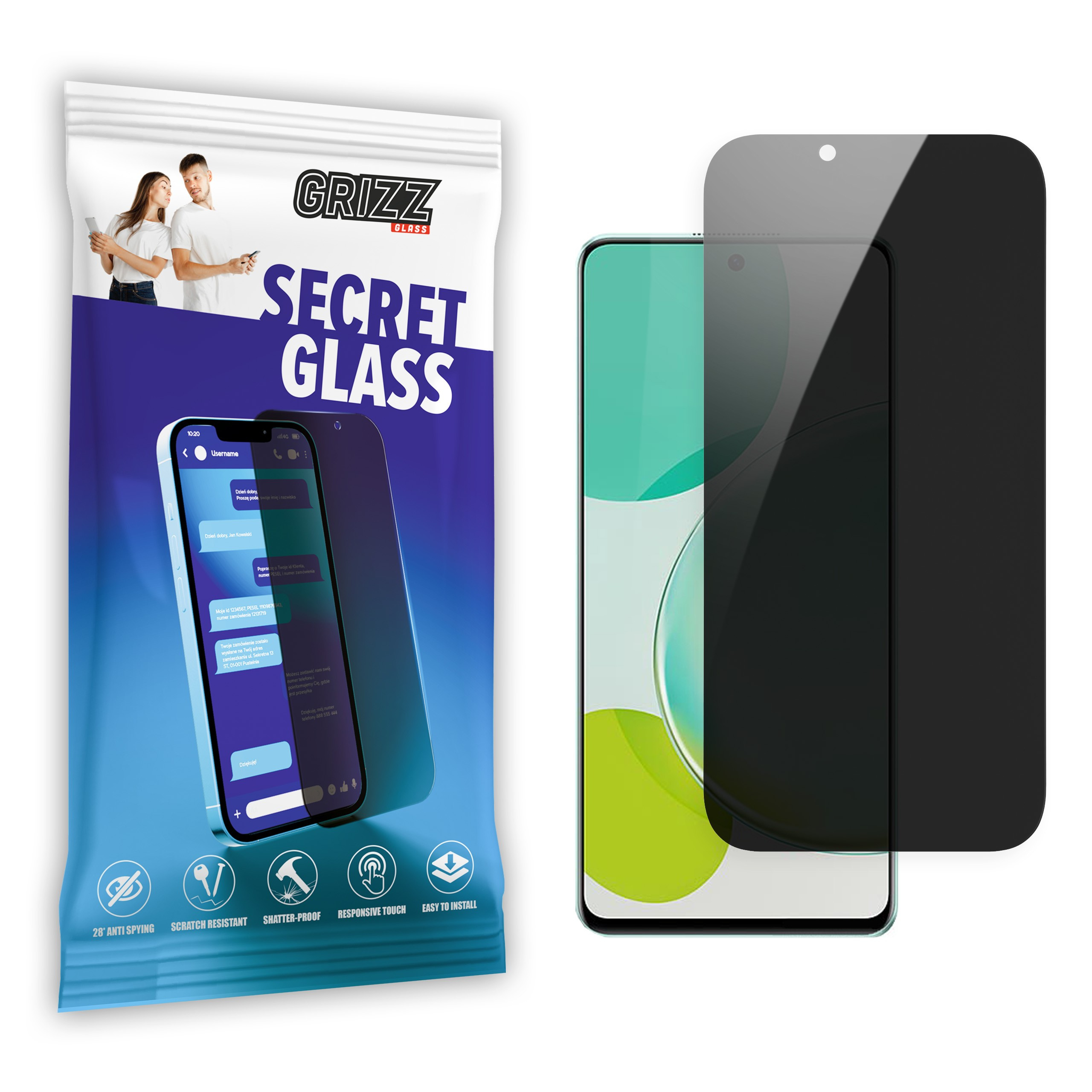 GrizzGlass SecretGlass Huawei Nova 11i