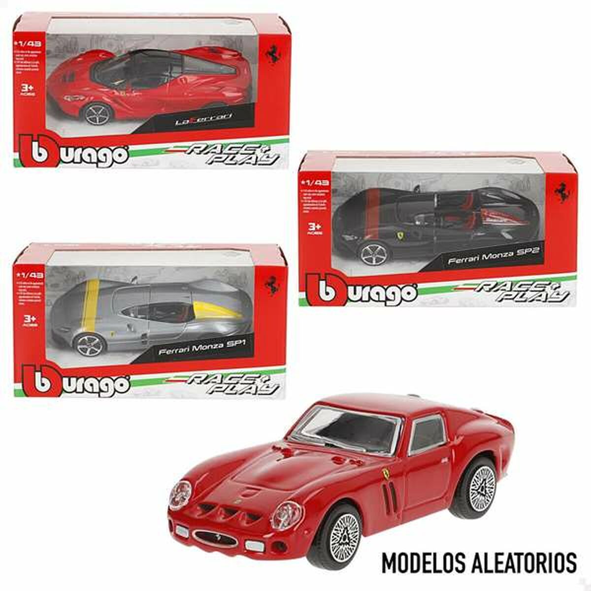 Car Colorbaby Ferrari Red (1 Unit)